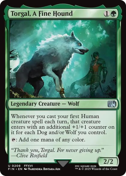 Torgal, A Fine Hound, FINAL FANTASY 208