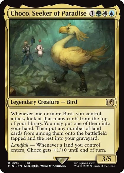 Choco, Seeker of Paradise, FINAL FANTASY 215