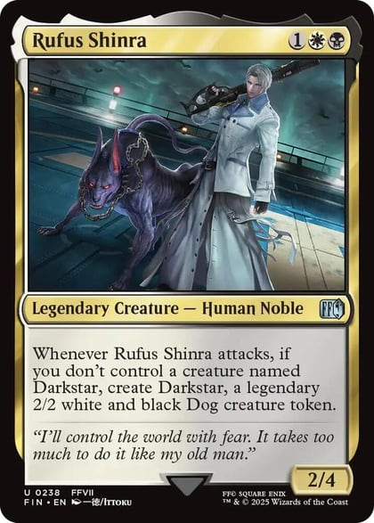 Rufus Shinra, FINAL FANTASY 238