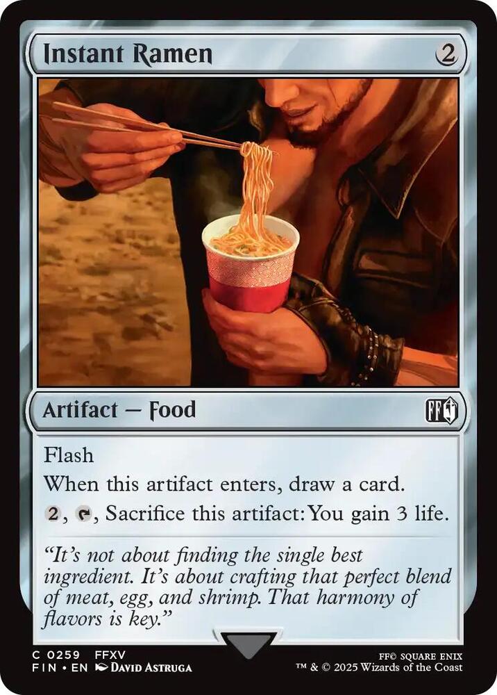 Instant Ramen, FINAL FANTASY 259