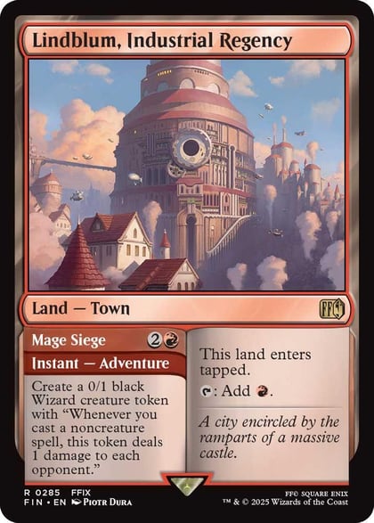 Lindblum, Industrial Regency, FINAL FANTASY 285