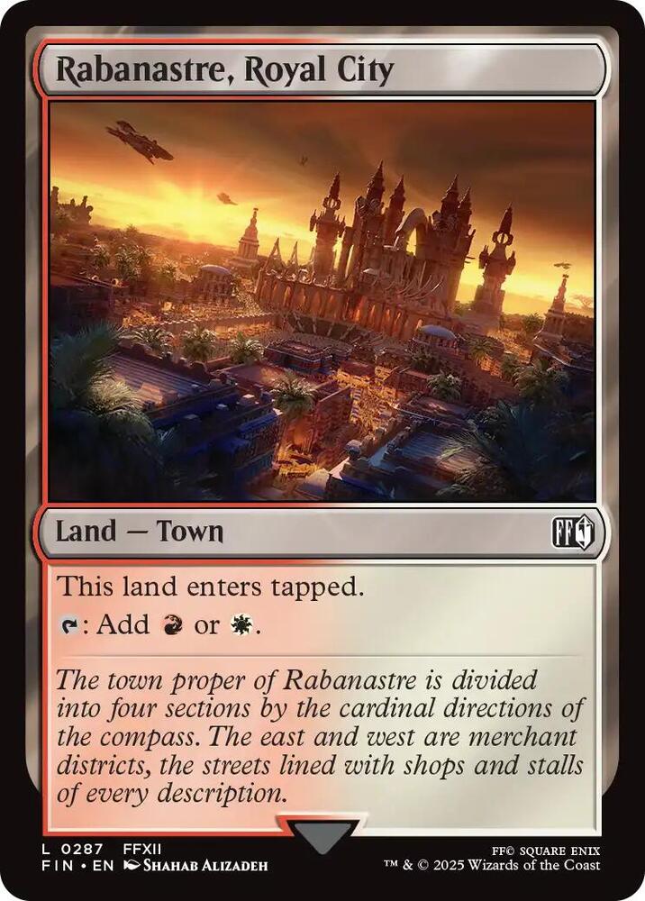 Rabanastre, Royal City, FINAL FANTASY 287