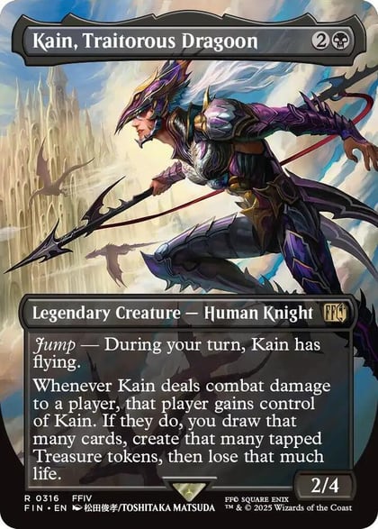 Kain, Traitorous Dragoon (Borderless), FINAL FANTASY 316
