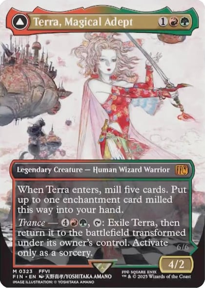 Terra, Magical Adept (Borderless), FINAL FANTASY 323