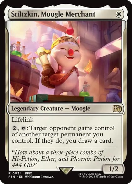 Stiltzkin, Moogle Merchant, FINAL FANTASY 34