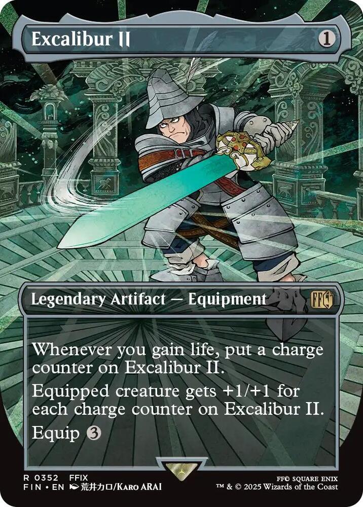 Excalibur II (Borderless), FINAL FANTASY 352