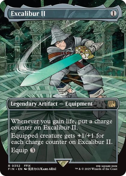 Excalibur II (Borderless), FINAL FANTASY 352