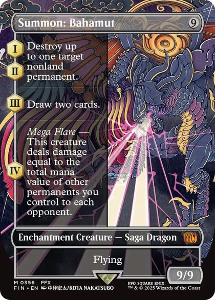 Summon: Bahamut (Borderless), FINAL FANTASY 356