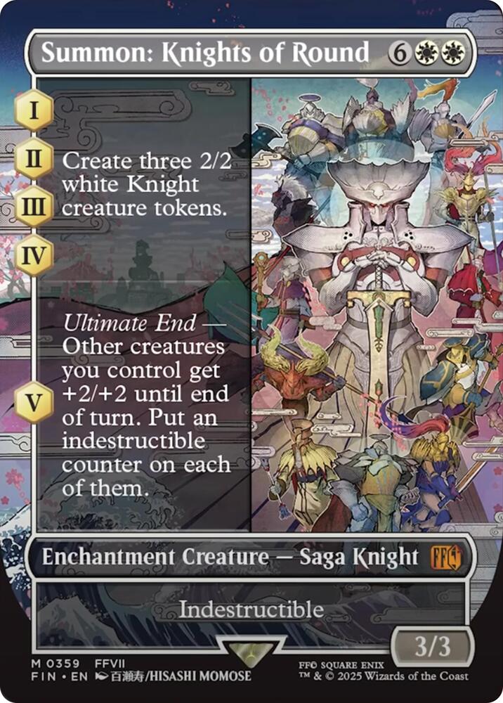 Summon: Knights of Round (Borderless), FINAL FANTASY 359