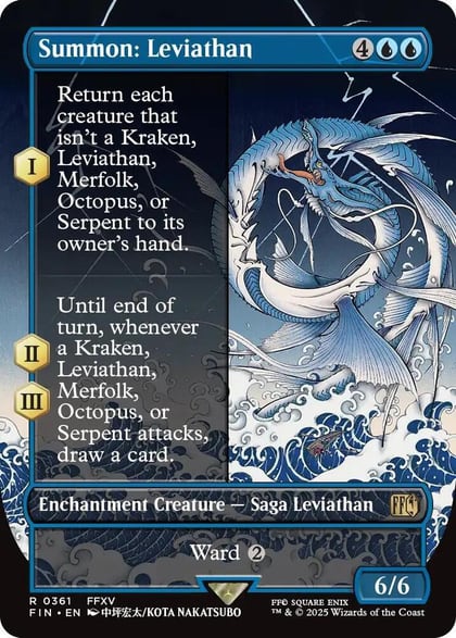 Summon: Leviathan (Borderless), FINAL FANTASY 361