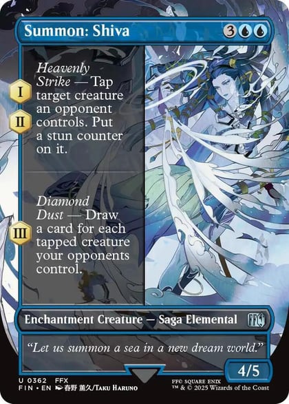 Summon: Shiva (Borderless), FINAL FANTASY 362