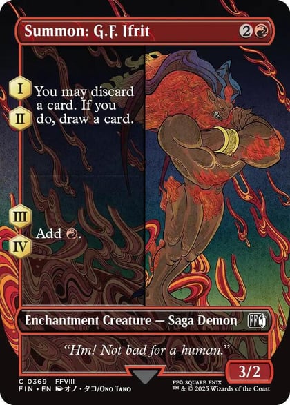 Summon: G.F. Ifrit (Borderless), FINAL FANTASY 369