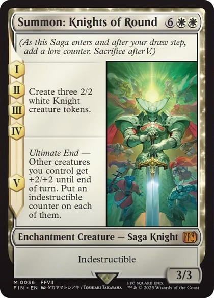 Summon: Knights of Round, FINAL FANTASY 36