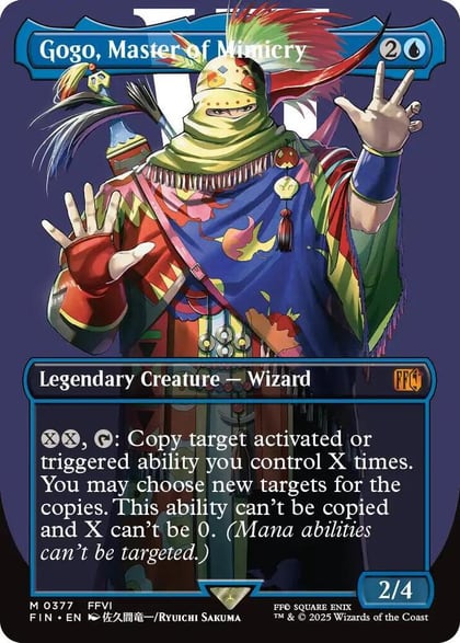 Gogo, Master of Mimicry (Borderless), FINAL FANTASY 377