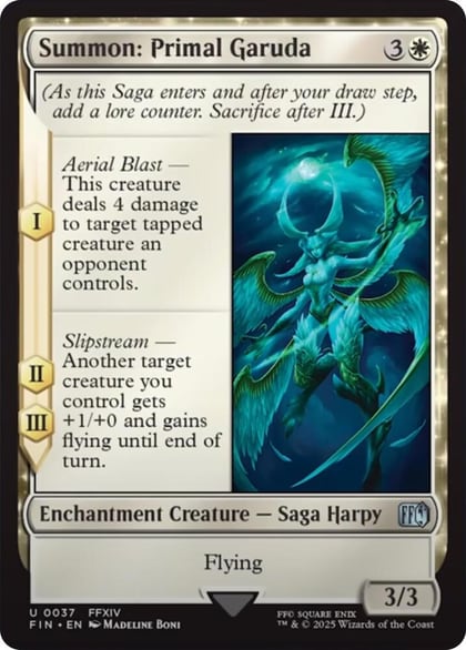 Summon: Primal Garuda, FINAL FANTASY 37