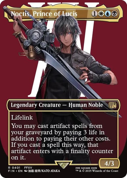 Noctis, Prince of Lucis (Borderless), FINAL FANTASY 401