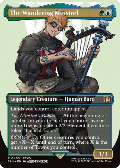 The Wandering Minstrel (Borderless), FINAL FANTASY 403