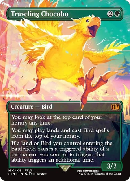 Traveling Chocobo (Borderless), FINAL FANTASY 406