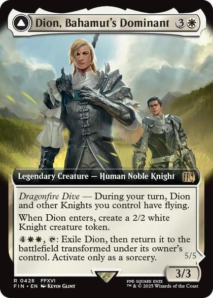 Dion, Bahamut's Dominant (Extended Art), FINAL FANTASY 428