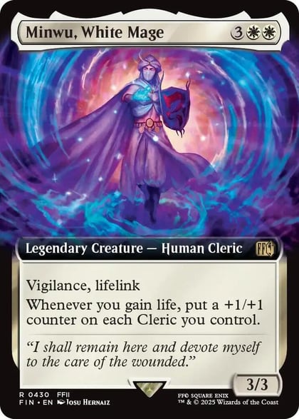 Minwu, White Mage (Extended Art), FINAL FANTASY 430