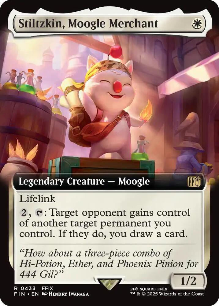 Stiltzkin, Moogle Merchant (Extended Art), FINAL FANTASY 433