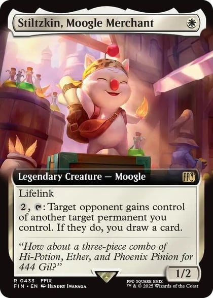 Stiltzkin, Moogle Merchant (Extended Art), FINAL FANTASY 433