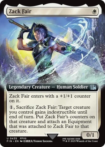 Zack Fair (Extended Art), FINAL FANTASY 435