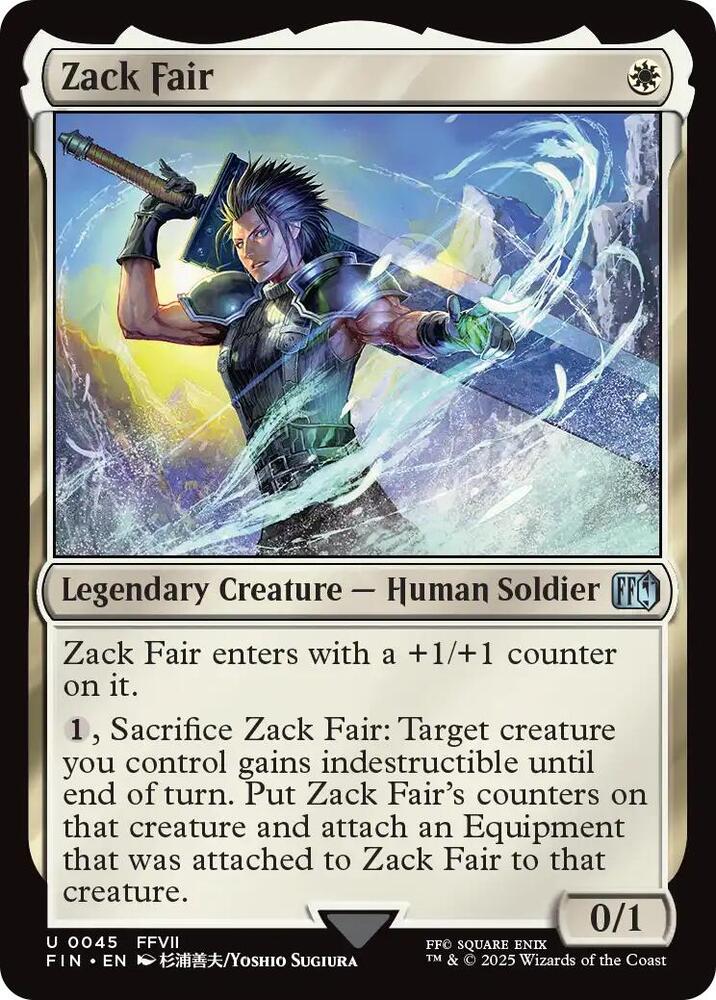 Zack Fair, FINAL FANTASY 45
