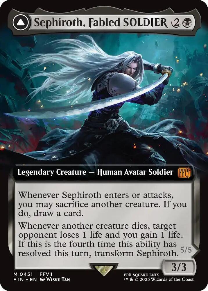 Sephiroth, Fabled SOLDIER (Extended Art), FINAL FANTASY 451