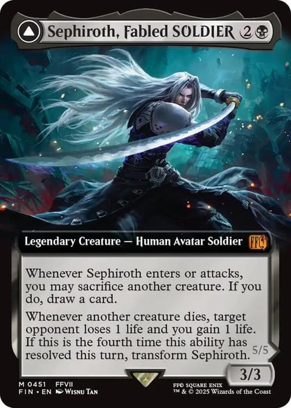 Sephiroth, Fabled SOLDIER (Extended Art), FINAL FANTASY 451