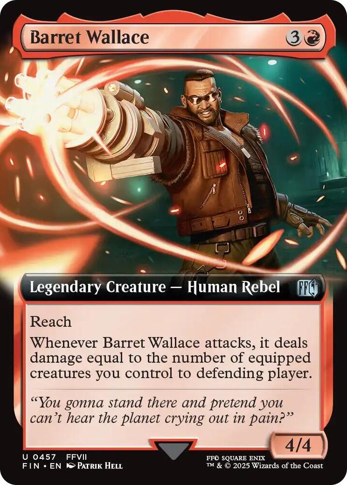 Barret Wallace (Extended Art), FINAL FANTASY 457