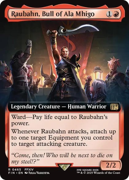 Raubahn, Bull of Ala Mhigo (Extended Art), FINAL FANTASY 465