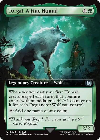 Torgal, A Fine Hound (Extended Art), FINAL FANTASY 474