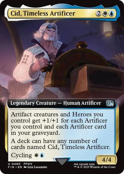 Cid, Timeless Artificer (Extended Art), FINAL FANTASY 480