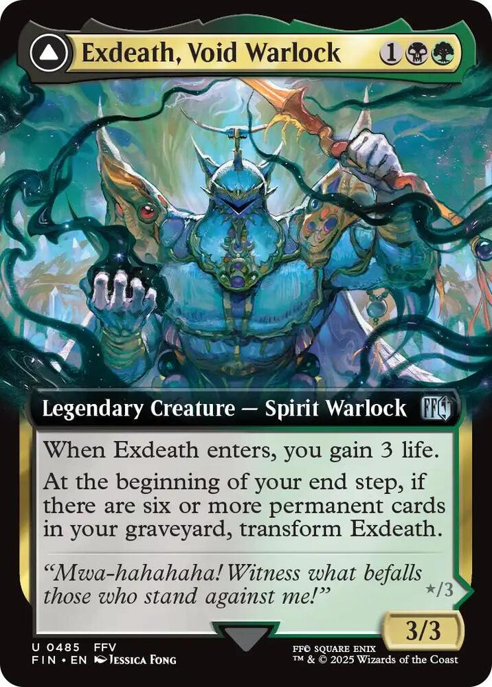 Exdeath, Void Warlock (Extended Art), FINAL FANTASY 485