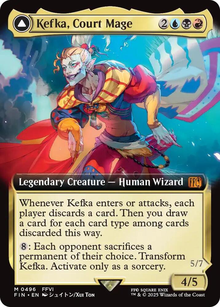 Kefka, Court Mage (Extended Art), FINAL FANTASY 496