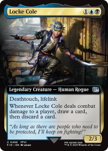 Locke Cole (Extended Art), FINAL FANTASY 499