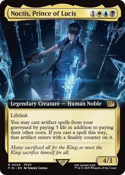 Noctis, Prince of Lucis (Extended Art), FINAL FANTASY 500