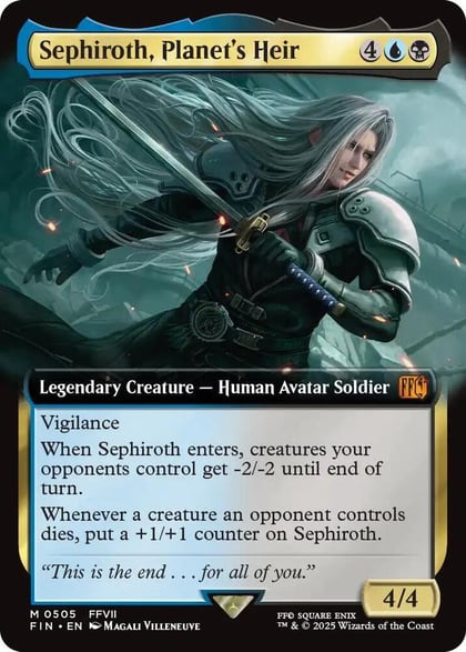 Sephiroth, Planet's Heir (Extended Art), FINAL FANTASY 505