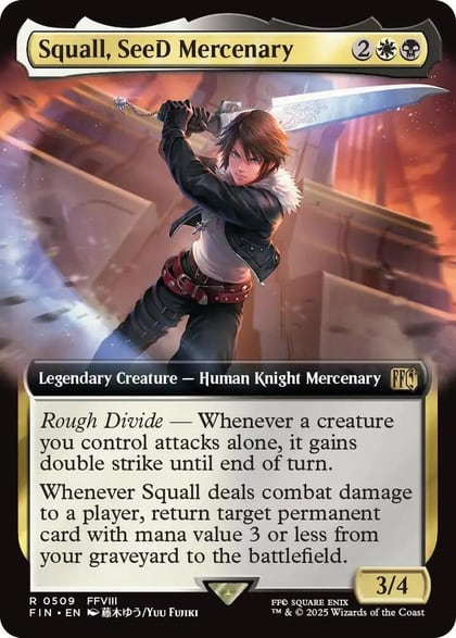 Squall, SeeD Mercenary (Extended Art), FINAL FANTASY 509