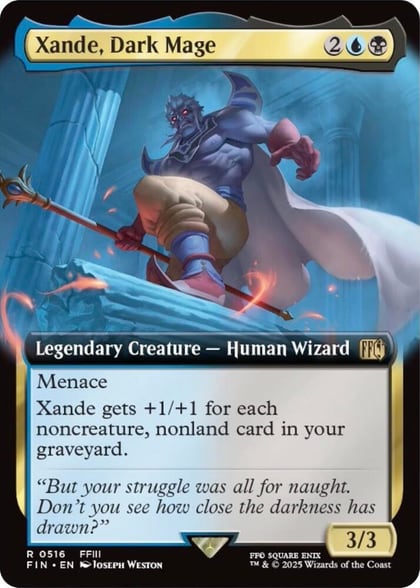 Xande, Dark Mage (Extended Art), FINAL FANTASY 516