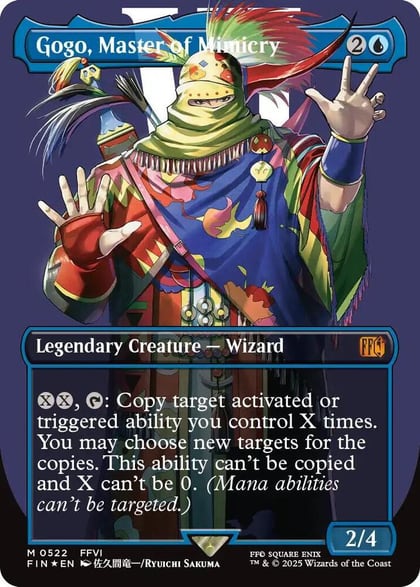 Gogo, Master of Mimicry (Borderless) (Surge Foil), FINAL FANTASY 522