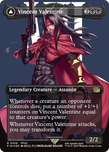 Vincent Valentine (Borderless) (Surge Foil), FINAL FANTASY 528