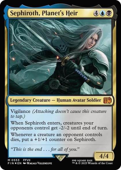 Sephiroth, Planet's Heir, FINAL FANTASY 553