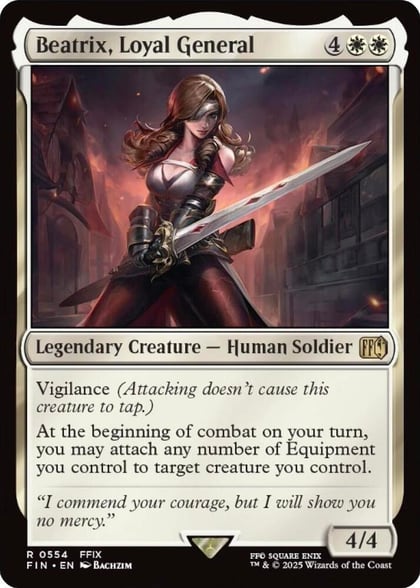 Beatrix, Loyal General, FINAL FANTASY 554