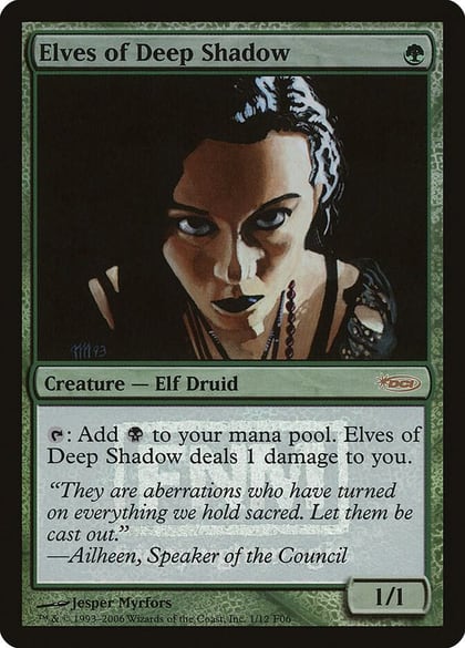 Elves of Deep Shadow, FNM Promos 1