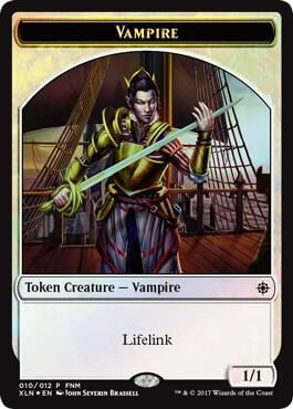Vampire // Treasure Double-Sided Token, FNM Promos 10