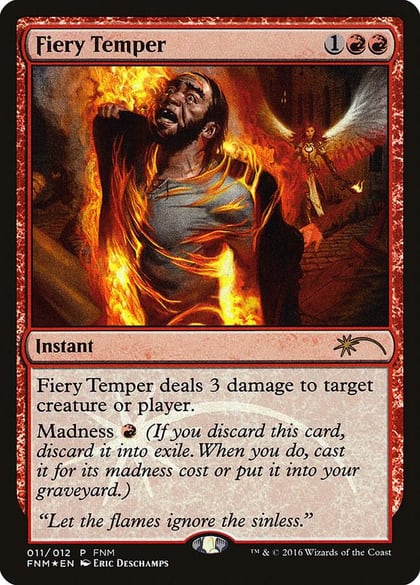 Fiery Temper, FNM Promos 11