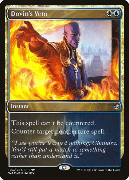 Dovin's Veto, FNM Promos 193