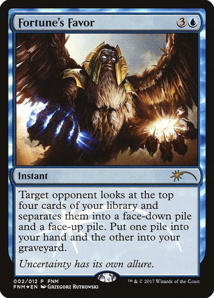 Fortune's Favor, FNM Promos 2